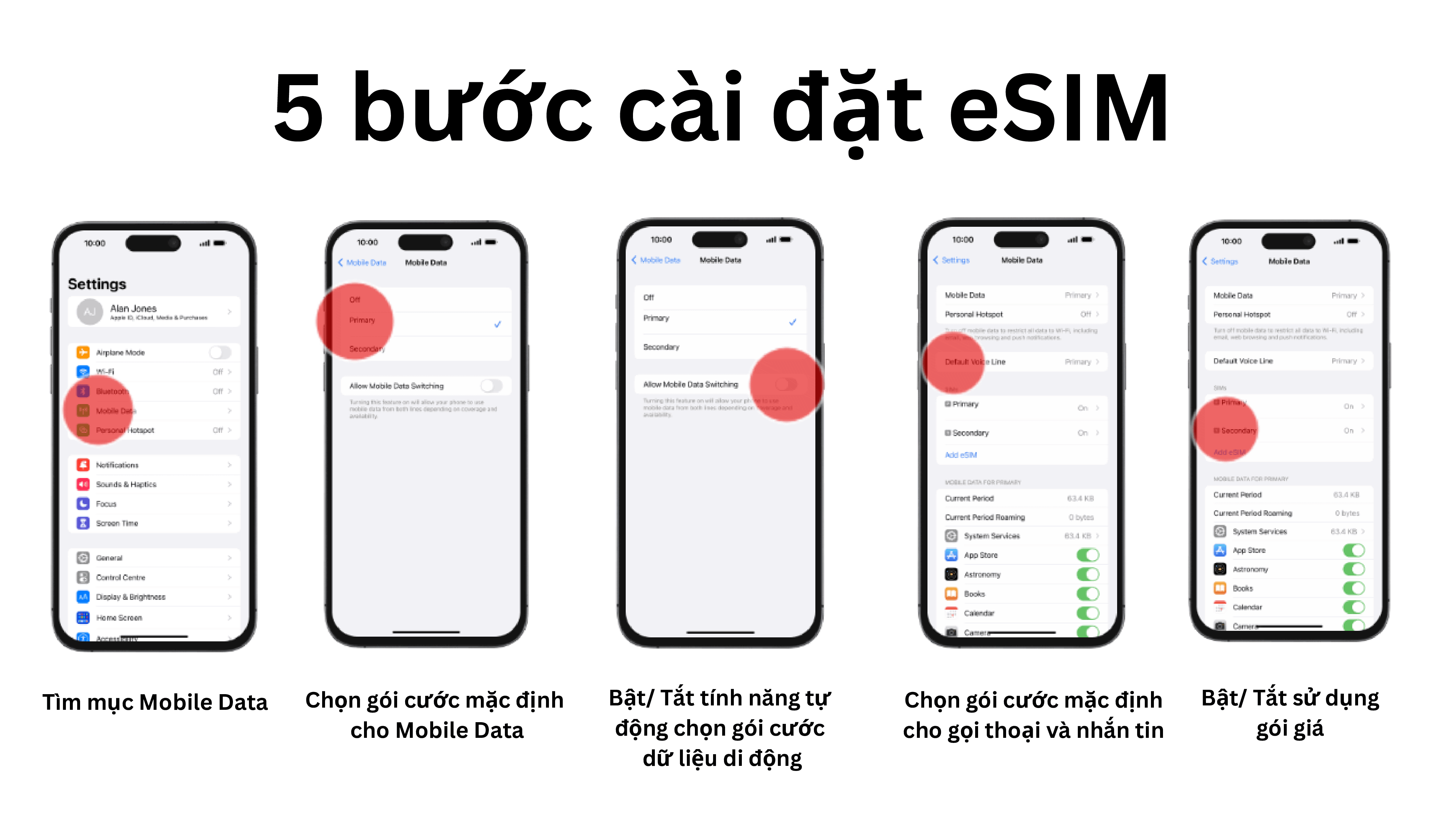 Quy trình 5 bước để cài đặt eSIM đơn giản bạn có thể áp dụng