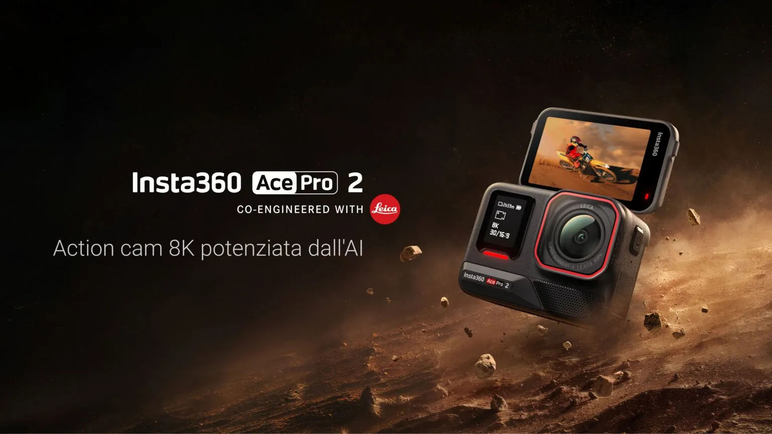 Insta360 Ace Pro 2 camera hành động cho dân thể thao ưa xê dịch
