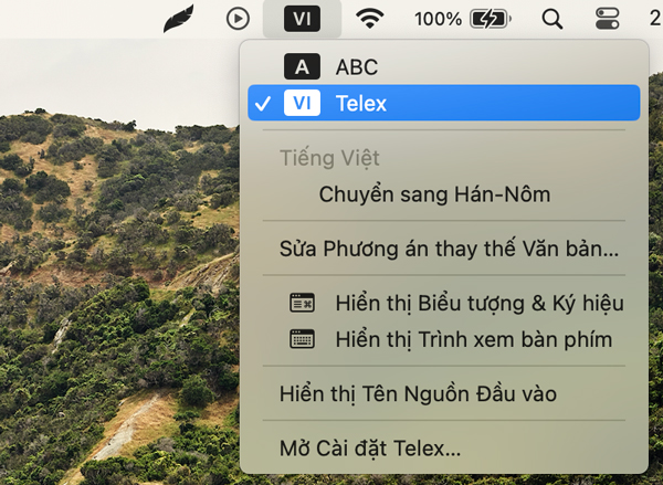 chuyển bộ gõ