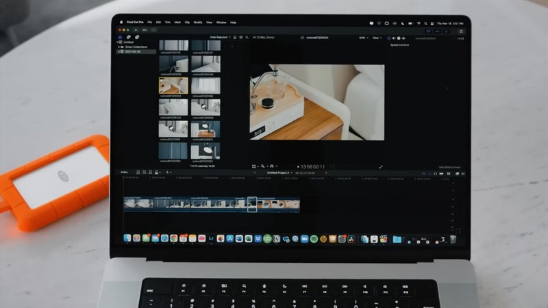 MacBook Pro M2 16 inch 32GB 1TB có thể xử lý nhiều tác vụ khó