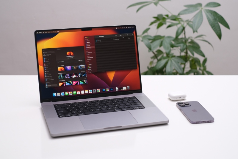 macbook pro m2 16 inch m2 pro 16gb 512gb có thời lượng pin lên đến 20 tiếng