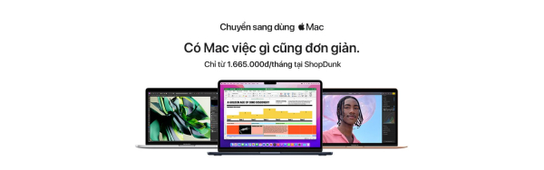 Mua MacBook tại ShopDunk