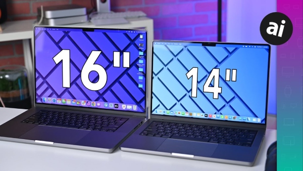 So sánh touch bar của macbook pro m2 14 inch vs 16 inch