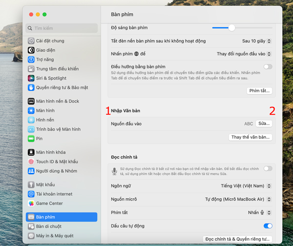 thêm bộ gõ tiếng việt trên macbook