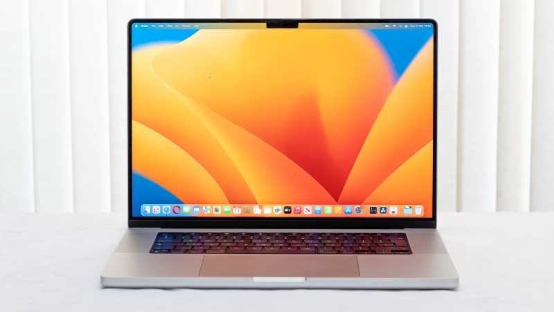 Thiết kế của macbook pro m2 16 inch m2 pro 16gb 512gb