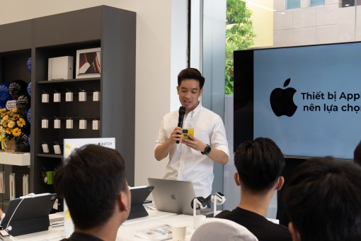 Toàn cảnh sự kiện trải nghiệm đồ Apple tại ShopDunk Đà Nẵng cùng Hot TikToker Tuấn Ngọc Đây 5 OG 03340