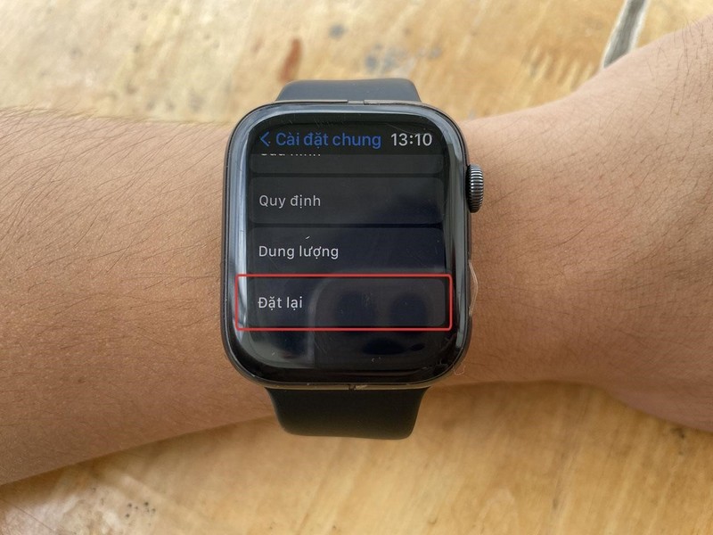 Reset Apple Watch