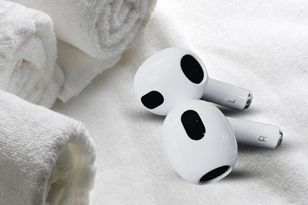 lau khô AirPods