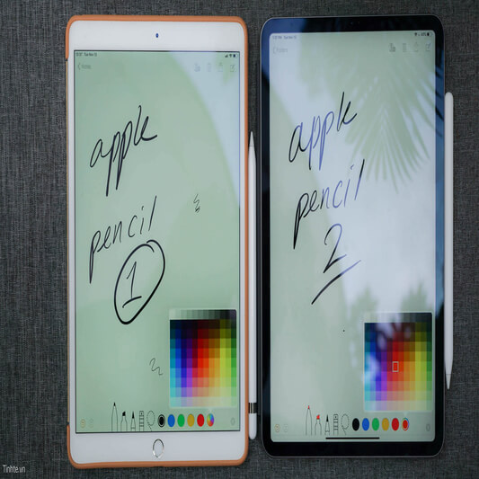 Trên tay & so sánh Apple Pencil 1 và Pencil 2: Có cải tiến, đã tốt hơn nhưng vẫn chưa hoàn hảo 14 apple pencil 14
