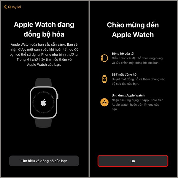 Kết nối và đồng bộ Apple Watch Series 8 với iPhone