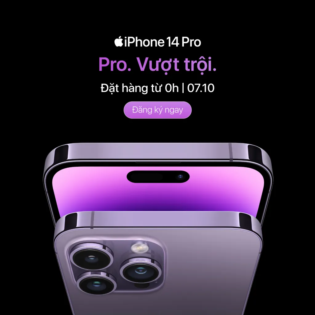 Đặt hàng iPhone 14 Series ở đâu? Chương trình đặt cọc siêu ưu đãi! 2 đăng ký đặt hạng iPhone 14 tại ShopDunk
