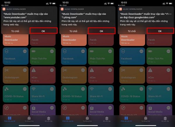 Cách sử dụng phím tắt để tải nhạc và video từ YouTube về iPhone 5 tai-nhac-va-video-tu-YouTube-5