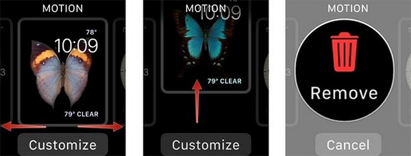 Xóa hình nền trên Apple Watch
