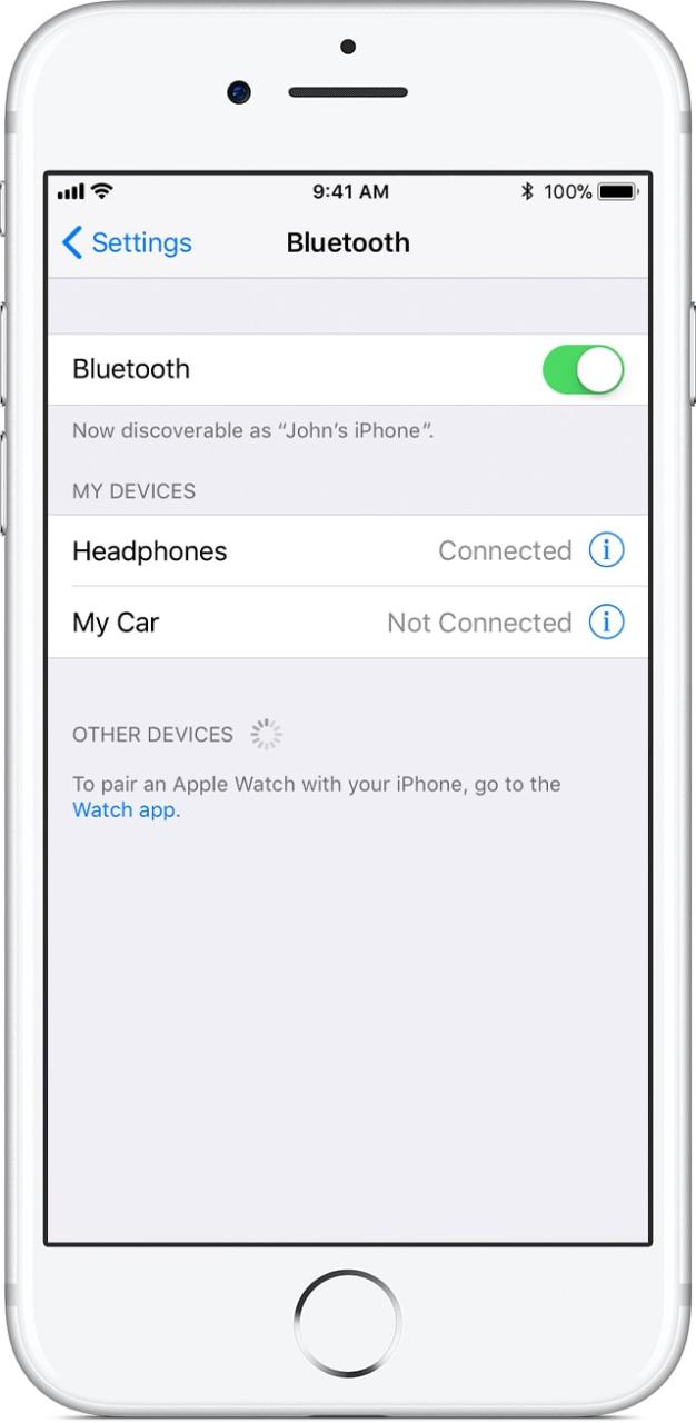 Hướng dẫn cách kết nối Bluetooth trên iPhone 1 Hướng dẫn cách kết nối bluetooth trên iPhone hình 1