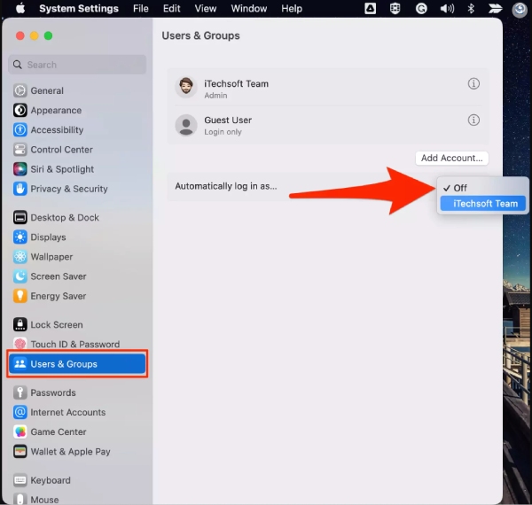 MacOS Ventura