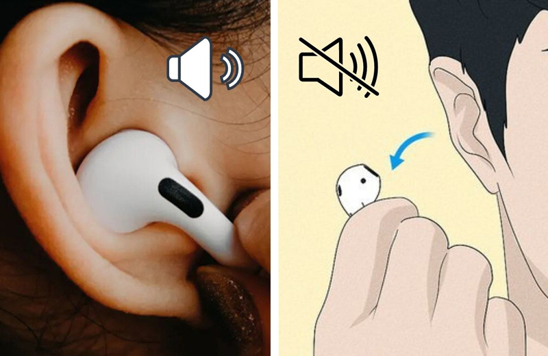 Cảm biến da thông minh của AirPods 3