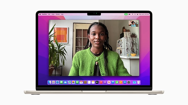 Đánh giá MacBook Air M2: Ưu, nhược điểm và giá bán mới nhất 5 Camera ở MacBook Air M2 có độ phân giải lên đến 1080p