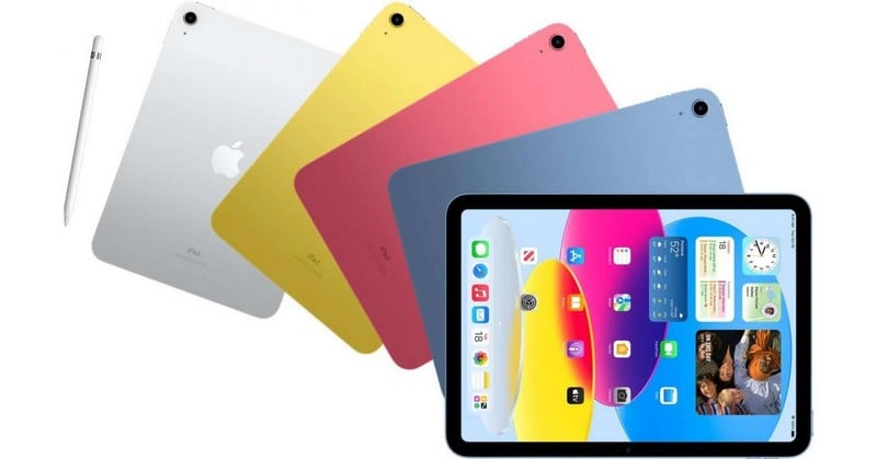 iPad Gen 10 đã được loại bỏ hoàn toàn nút Home trên màn hình