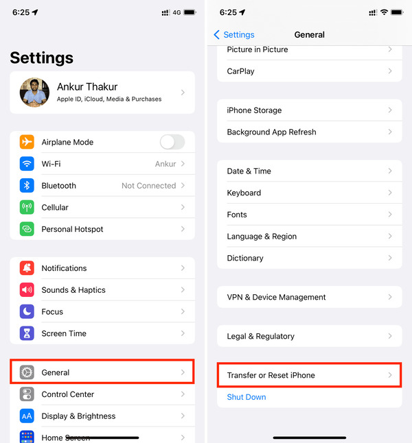 Reset iPhone hoặc iPad