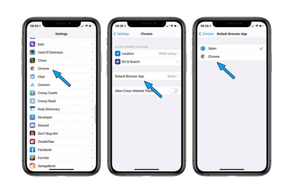 Cách đổi trình duyệt Safari sang Google Chrome trên iPhone chạy iOS 14 1 Safari-sang-Google-Chrome-1