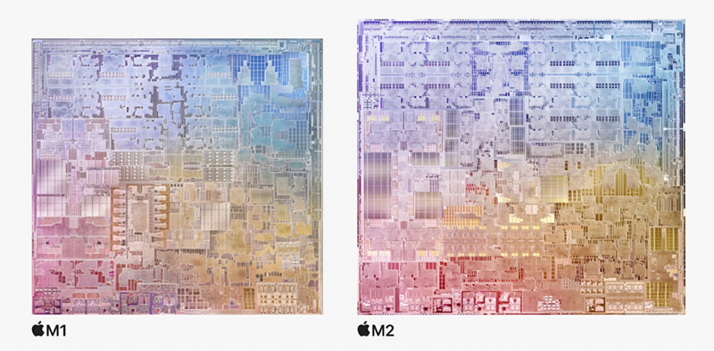 MacBook Air M2 và MacBook Air M1 nên mua loại nào tốt hơn? So sánh chi tiết 2 So sánh hiệu năng chip M1 và M2
