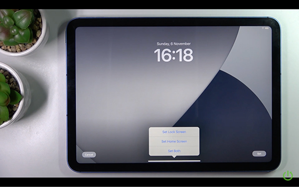 Hướng dẫn thay đổi hình nền trên Ipad gen 10