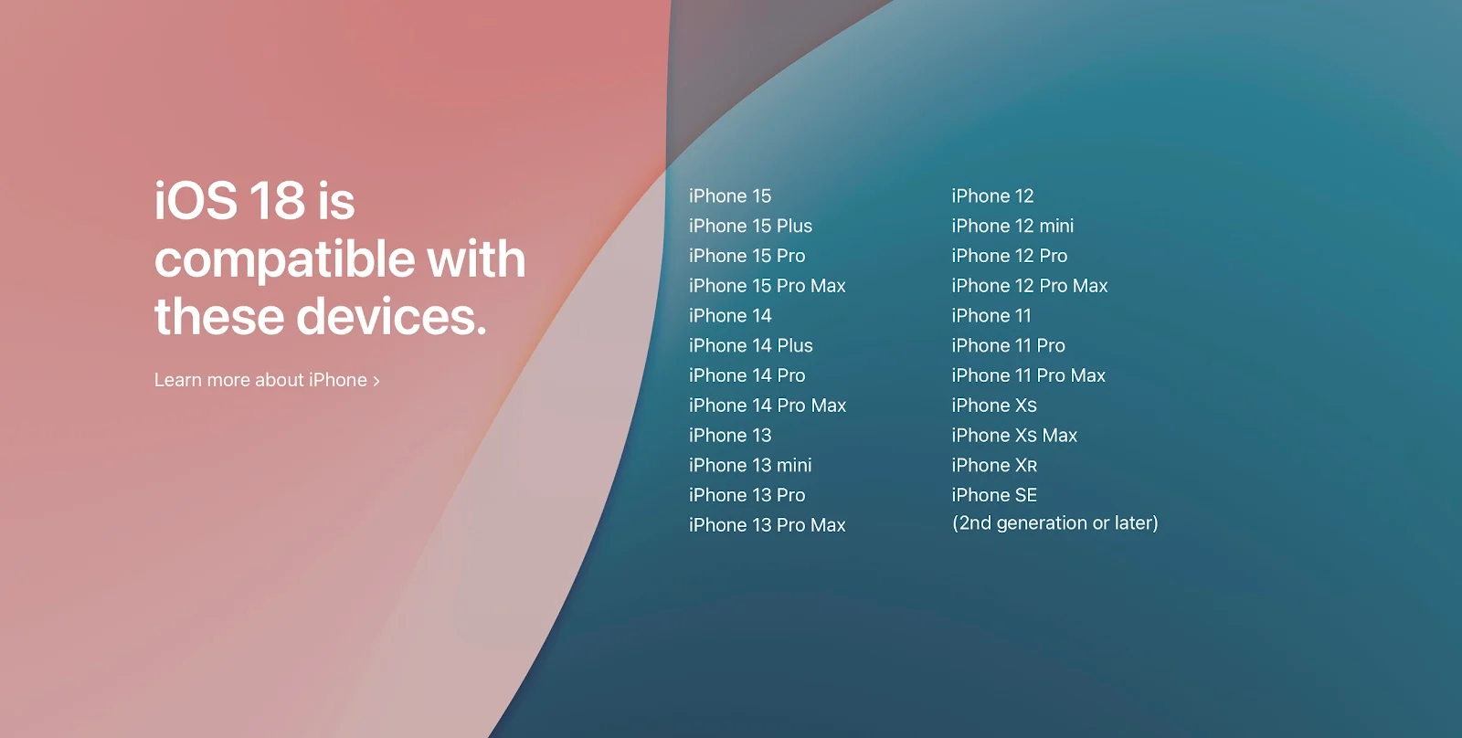 iOS 18