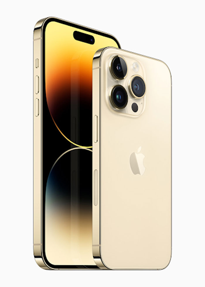 Hé lộ iPhone 14 Pro vàng sang chảnh, thời thượng đầy cuốn hút 2 ip 14 Pro vàng hợp với người mệnh thổ