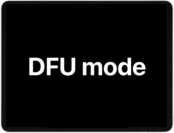 Đưa iPad về chế độ DFU