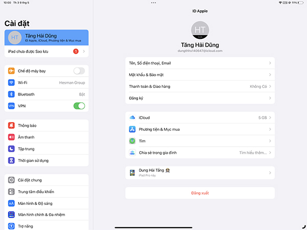 Cách xử lý khi iPad dính iCloud