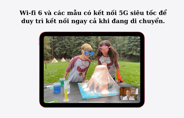 Kết nối internet với iPad Gen 10 nhanh