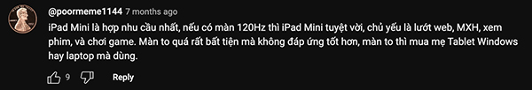 Trải nghiệm thực tế từ người dùng iPad mini 6