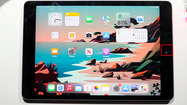 Phím home vật lý trên iPad Gen 9