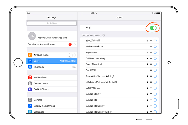 Cách xử lý iPad không kết nối được Wifi do lỗi tín hiệu