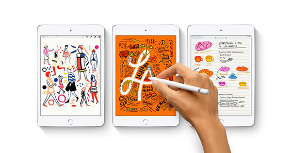 iPad Mini 5 hỗ trợ Apple Pencil