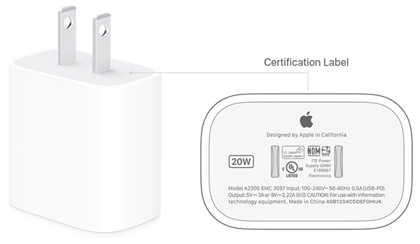 Củ sạc iPad