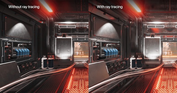 Công nghệ ray tracing giúp xử lý hình ảnh tốt hơn từng chi tiết cho dù rất nhỏ hoặc bị khuất trong bóng tối