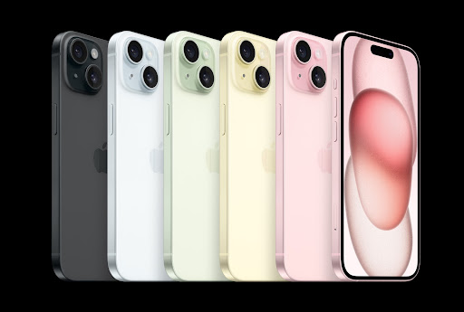 iPhone 15 sở hữu bảng màu nổi bật với những màu mới lạ hơn so với iPhone 14 Plus