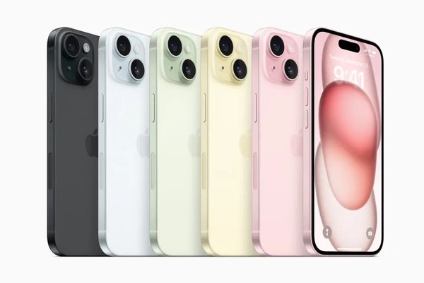 iPhone 15 màu xanh lá nổi bật trong dàn line-up của iPhone 15