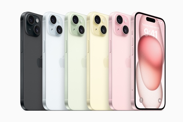 iPhone 15 Plus sở hữu 5 tùy chọn màu tươi trẻ, năng động và mới lạ