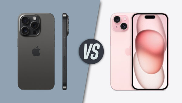 Cùng kích thước 6.1 inch nhưng iPhone 15 có trọng lượng nhẹ hơn iPhone 15 Pro, tạo cảm giác cầm nắm thoải mái hơn cho người dùng