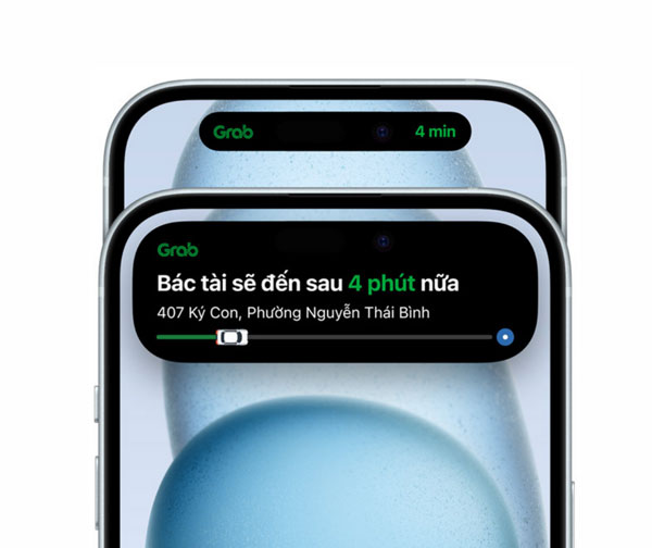 Cả iPhone 15 và iPhone 15 Pro đều có Dynamic Island với màn hình công nghệ OLED cao cấp