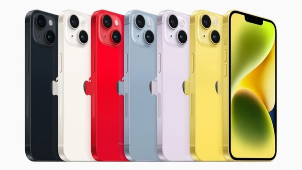 Bộ 6 màu rực rỡ, trẻ trung của iPhone 14 Plus