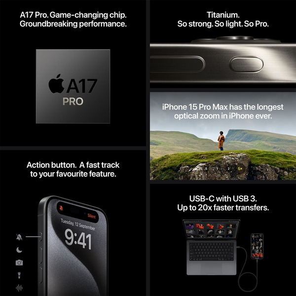 iPhone 15 Pro có cỡ 1TB siêu khủng