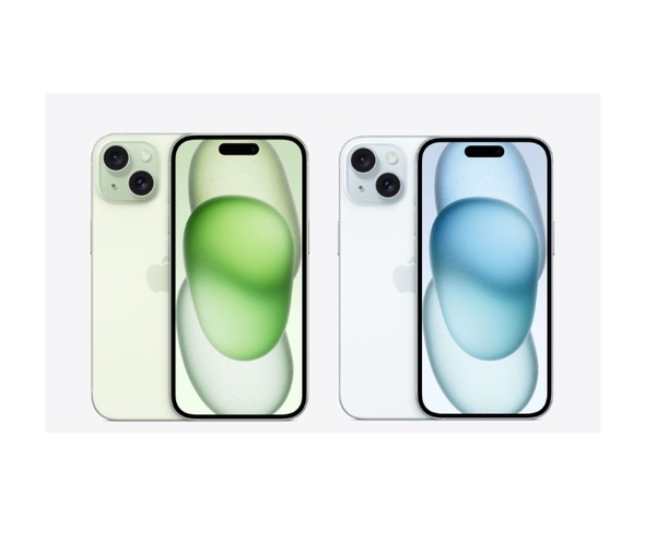 iPhone 15 bản thường sở hữu 2 gam màu Xanh Lá và Xanh Dương thu hút