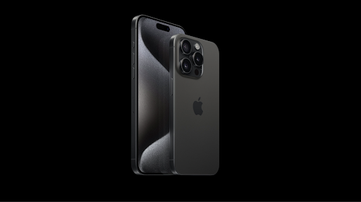 Sắc độ Titan Đen trên iPhone 15 Pro và iPhone 15 Pro Max hoàn toàn giống nhau.