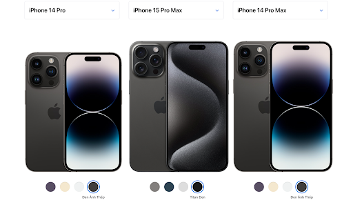 iPhone 14 Pro và Pro Max là những siêu phẩm điện thoại di động gần nhất của nhà Táo sở hữu vẻ ngoài màu đen huyền bí, sang trọng và thần thái.