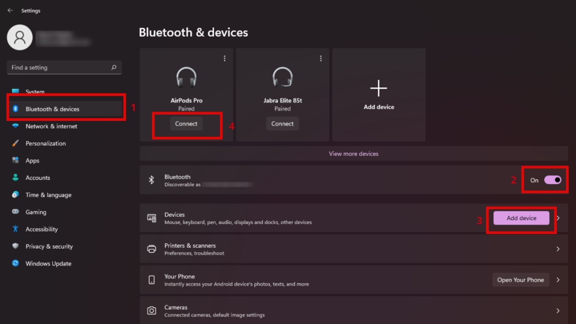 Các bước kết nối AirPods với PC nhanh gọn