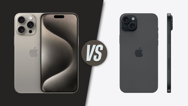 Nếu nhìn qua về kích thước sẽ khó thấy được sự khác biệt giữa iPhone 15 Plus và iPhone 15 Pro Max