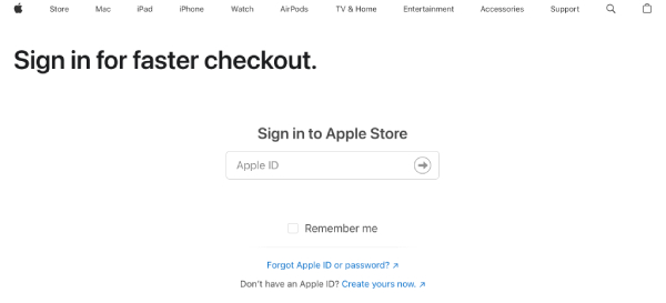 Đăng nhập Apple ID